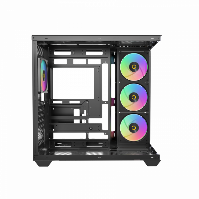 Корпус ПК без блока питания Ocypus Gamma C74 BK ARGB Black — для бизнеса и офиса