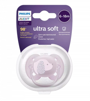 Пустышка ultra soft, собачка, 6-18 мес., 1 шт. Пустышка ultra soft, собачка, 6-18 мес., 1 шт.