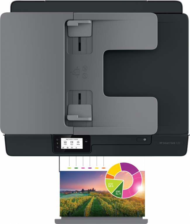 Струйное МФУ HP Smart Tank 530 AiO Printer — для бизнеса и офиса Струйное МФУ HP Smart Tank 530 AiO Printer — для бизнеса и офиса