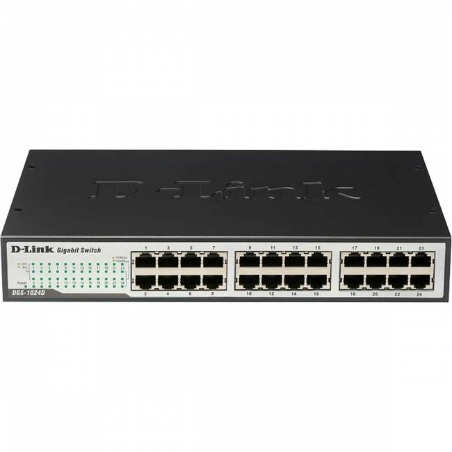 Коммутатор D-Link DES-1024D/G1A — для бизнеса и офиса Коммутатор D-Link DES-1024D/G1A — для бизнеса и офиса