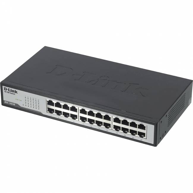 Коммутатор D-Link DES-1024D/G1A — для бизнеса и офиса Коммутатор D-Link DES-1024D/G1A — для бизнеса и офиса