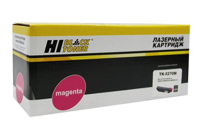 Тонер-картридж Hi-Black (HB-TK-5270M) для Kyocera M6230cidn/M6630/P6230cdn, M, 6K — для бизнеса и офиса Тонер-картридж Hi-Black (HB-TK-5270M) для Kyocera M6230cidn/M6630/P6230cdn, M, 6K — для бизнеса и офиса