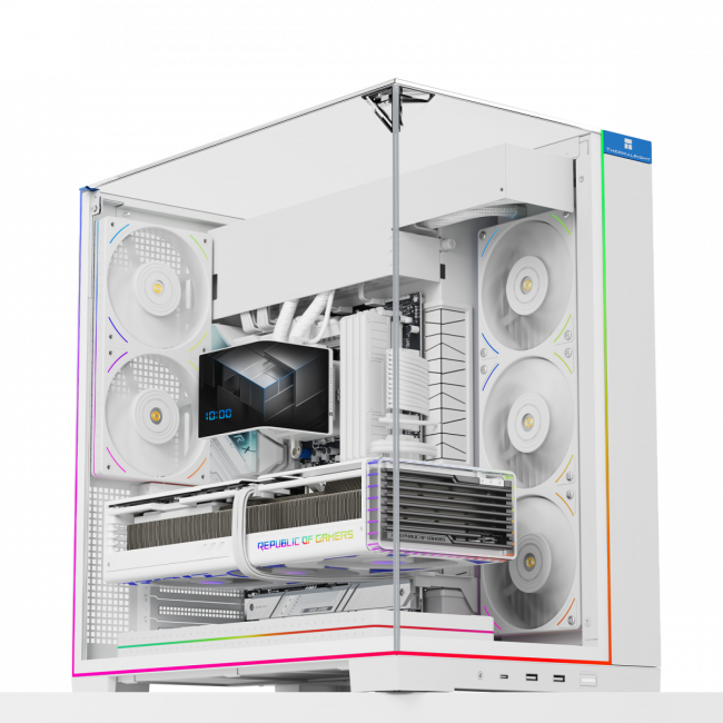 Корпус без блока питания Thermalright A70 FAN5-C White (TR-A70 White FAN5-C) — для бизнеса и офиса