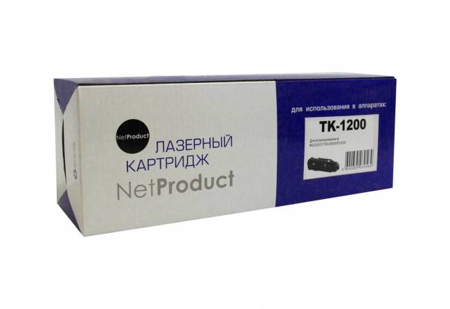 Тонер-картридж NetProduct (N-TK-1200) для Kyocera Ecosys M2235/2735/2835/P2335, 3K — для бизнеса и офиса Тонер-картридж NetProduct (N-TK-1200) для Kyocera Ecosys M2235/2735/2835/P2335, 3K — для бизнеса и офиса