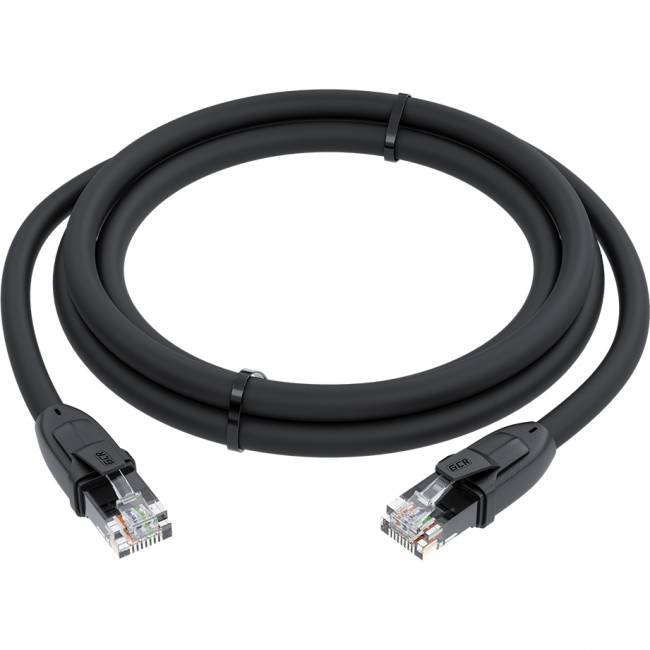 GCR Патч-корд прямой 7.5m UTP кат.6, черный, 24 AWG, ethernet high speed, RJ45, T568B, GCR-52535 Greenconnect GCR-52535 — для бизнеса и офиса GCR Патч-корд прямой 7.5m UTP кат.6, черный, 24 AWG, ethernet high speed, RJ45, T568B, GCR-52535 Greenconnect GCR-52535 — для бизнеса и офиса