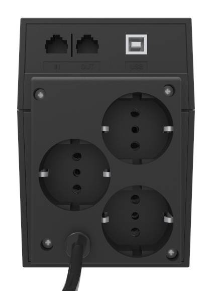 Источник бесперебойного питания Powercom Raptor RPT-800A EURO — для бизнеса и офиса Источник бесперебойного питания Powercom Raptor RPT-800A EURO — для бизнеса и офиса