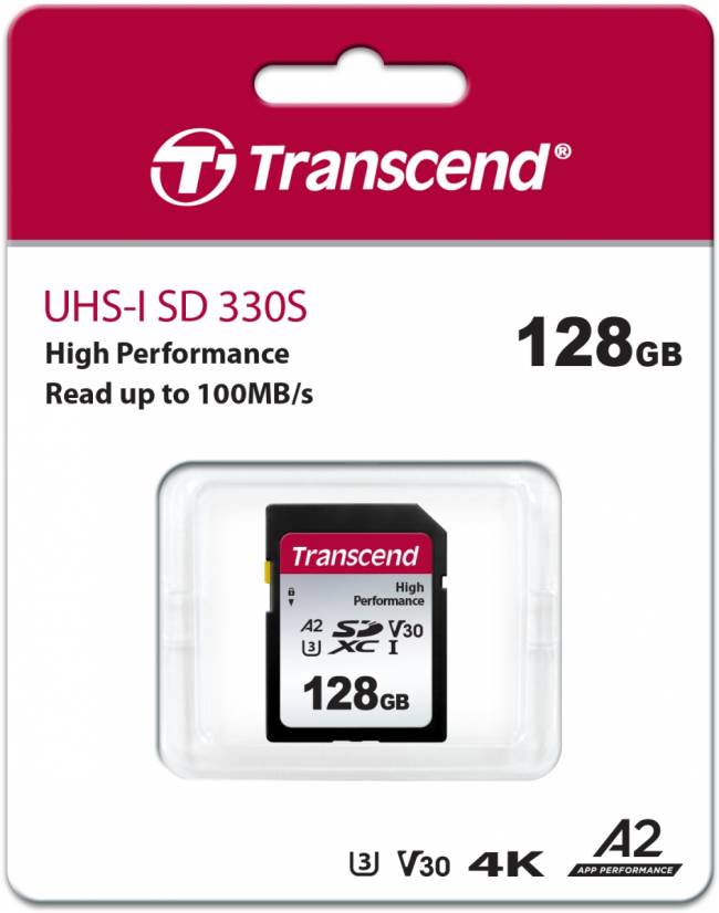 Карта памяти Transcend SDXC 330S — для бизнеса и офиса Карта памяти Transcend SDXC 330S — для бизнеса и офиса
