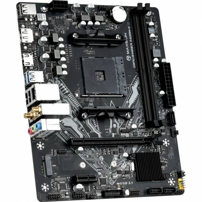 Материнская плата MAXSUN MS-Challenger A520M-K WIFI — для бизнеса и офиса Материнская плата MAXSUN MS-Challenger A520M-K WIFI — для бизнеса и офиса