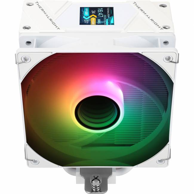 Кулер для процессора Thermalright AS120-V-WH-ARGB — для бизнеса и офиса Кулер для процессора Thermalright AS120-V-WH-ARGB — для бизнеса и офиса