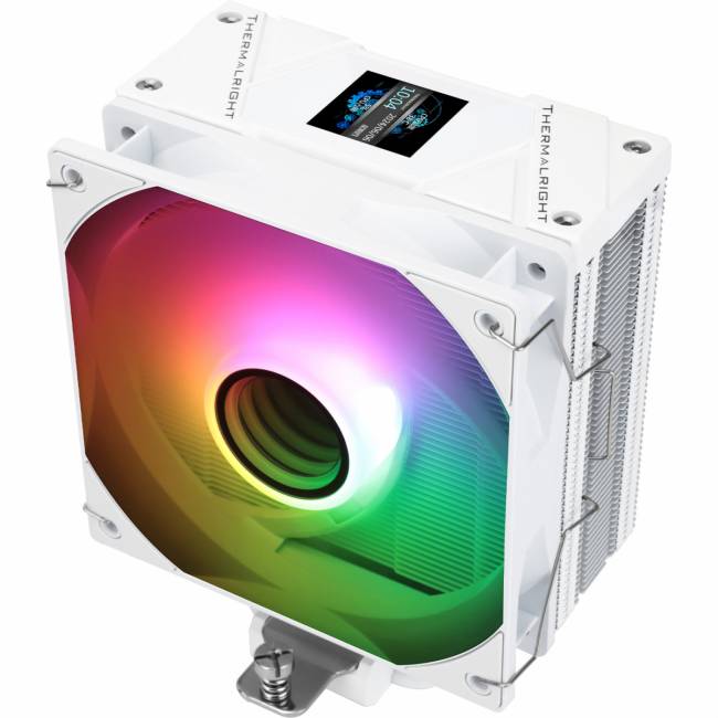 Кулер для процессора Thermalright AS120-V-WH-ARGB — для бизнеса и офиса Кулер для процессора Thermalright AS120-V-WH-ARGB — для бизнеса и офиса