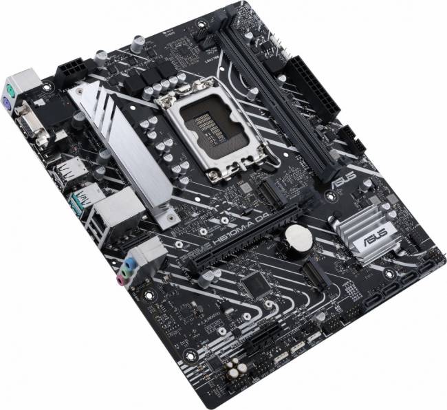 Материнская плата ASUS PRIME H610M-A D4-CSM — для бизнеса и офиса Материнская плата ASUS PRIME H610M-A D4-CSM — для бизнеса и офиса