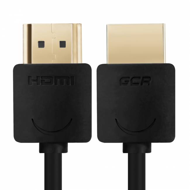 Greenconnect Кабель SLIM 0.3m HDMI 2.0, черный Slim, OD3.8mm, HDR 4:2:2, Ultra HD, 4K 60 fps 60Hz, 3D, AUDIO, 18.0 Гбит/с, 32/32 AWG, GCR-51591 Greenconnect HDMI (m) - HDMI (m) 0.3м — для бизнеса и офиса Greenconnect Кабель SLIM 0.3m HDMI 2.0, черный Slim, OD3.8mm, HDR 4:2:2, Ultra HD, 4K 60 fps 60Hz, 3D, AUDIO, 18.0 Гбит/с, 32/32 AWG, GCR-51591 Greenconnect HDMI (m) - HDMI (m) 0.3м — для бизнеса и офиса