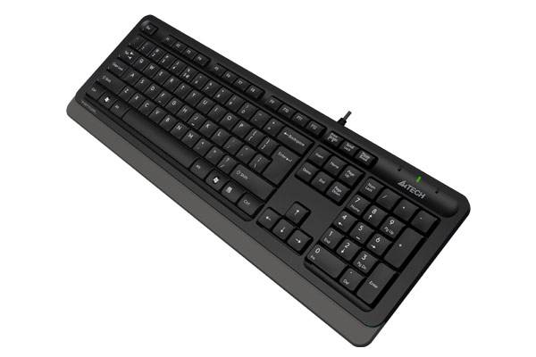 Клавиатура A4Tech Fstyler FK10 черный/серый USB (FK10 GREY) A4Tech FK10 GREY — для бизнеса и офиса