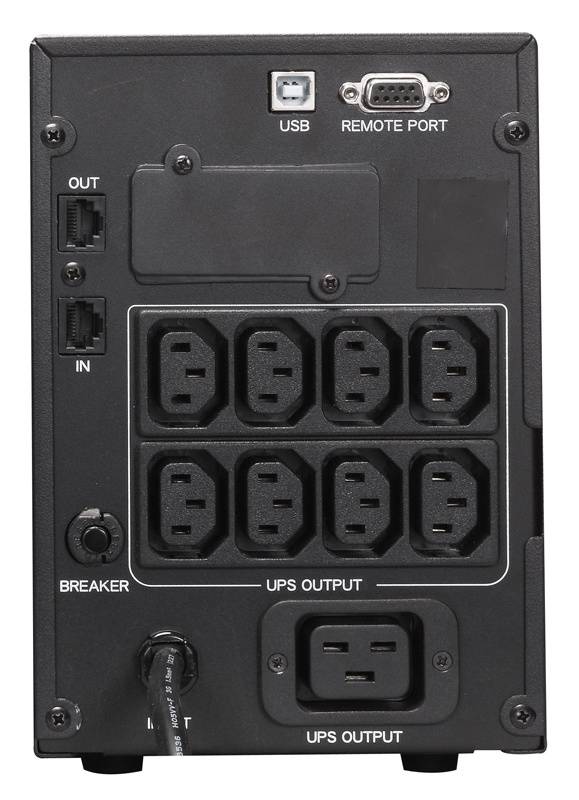 Источник бесперебойного питания Powercom Smart King Pro+ SPT-3000 LCD 2400Вт 3000ВА черный Powercom Smart King Pro+ SPT-3000 LCD — для бизнеса и офиса Источник бесперебойного питания Powercom Smart King Pro+ SPT-3000 LCD 2400Вт 3000ВА черный Powercom Smart King Pro+ SPT-3000 LCD — для бизнеса и офиса