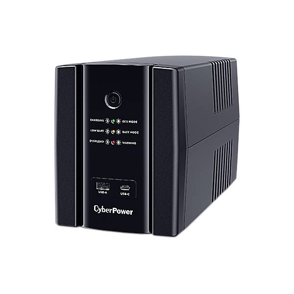 Источник бесперебойного питания CyberPower UT Backup UPS 1500VA UT1500EIG — для бизнеса и офиса Источник бесперебойного питания CyberPower UT Backup UPS 1500VA UT1500EIG — для бизнеса и офиса