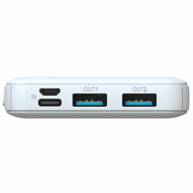 Портативный аккумулятор TOLT Lit K05 White, 10000mAh, 10W, white, CCC TÖLT K05 White — для бизнеса и офиса Портативный аккумулятор TOLT Lit K05 White, 10000mAh, 10W, white, CCC TÖLT K05 White — для бизнеса и офиса