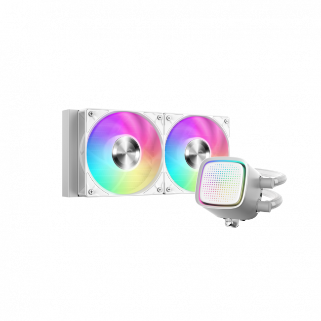 Водяное охлаждение для процессора SAMA L50 240WH White — для бизнеса и офиса Водяное охлаждение для процессора SAMA L50 240WH White — для бизнеса и офиса