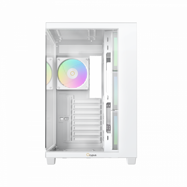 Корпус ПК без блока питания Ocypus Gamma C74 WH ARGB White — для бизнеса и офиса Корпус ПК без блока питания Ocypus Gamma C74 WH ARGB White — для бизнеса и офиса