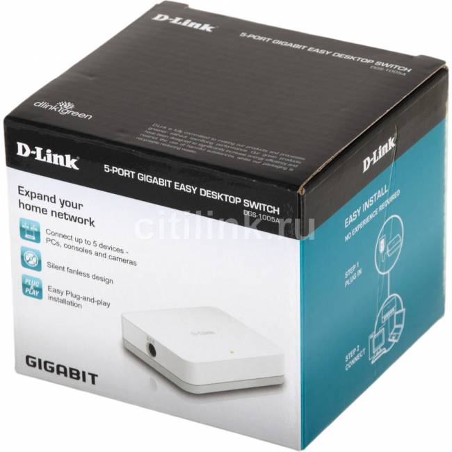 Коммутатор D-Link DGS-1005A/F1A — для бизнеса и офиса Коммутатор D-Link DGS-1005A/F1A — для бизнеса и офиса