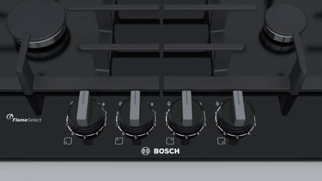Встраиваемая варочная панель Газовая варочная панель Bosch PPP6A6C90R — для бизнеса и офиса Встраиваемая варочная панель Газовая варочная панель Bosch PPP6A6C90R — для бизнеса и офиса