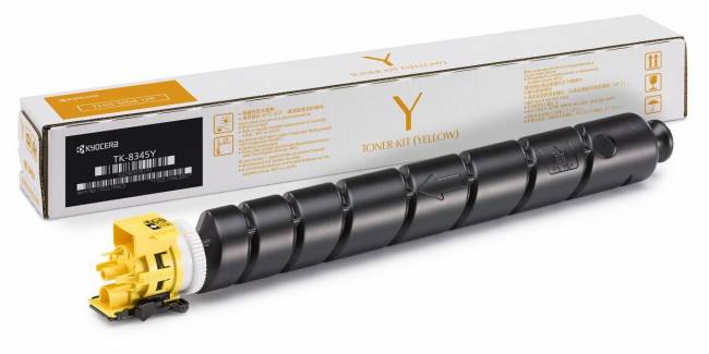 Тонер-картридж TK-8345Y для Kyocera TASKalfa 2552ci, 12К (O) жёлтый 1T02L7ANL1 — для бизнеса и офиса Тонер-картридж TK-8345Y для Kyocera TASKalfa 2552ci, 12К (O) жёлтый 1T02L7ANL1 — для бизнеса и офиса
