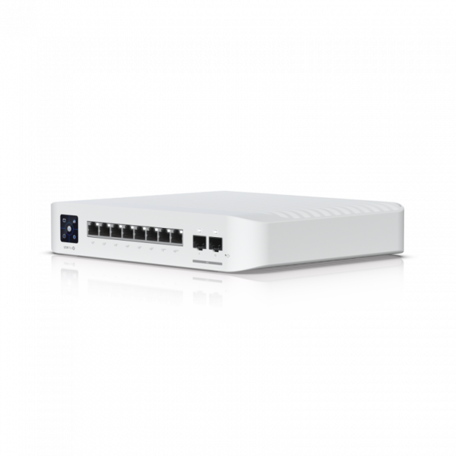 Коммутатор Ubiquiti USW-Pro-8-POE — для бизнеса и офиса
