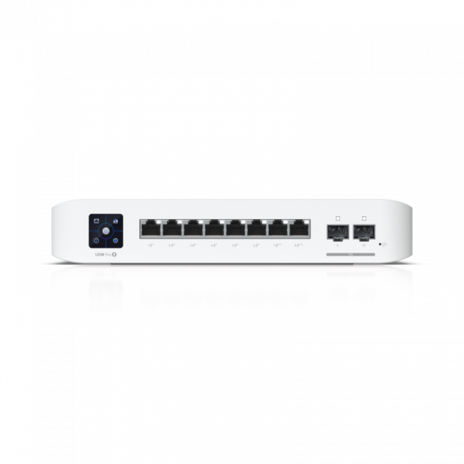Коммутатор Ubiquiti USW-Pro-8-POE — для бизнеса и офиса
