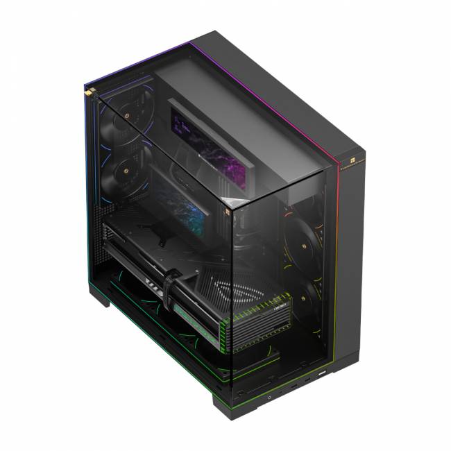 Корпус без блока питания Thermalright TR-A70 Vision Black FAN5-C (TR-A70 Vision Black FAN5-C) — для бизнеса и офиса Корпус без блока питания Thermalright TR-A70 Vision Black FAN5-C (TR-A70 Vision Black FAN5-C) — для бизнеса и офиса