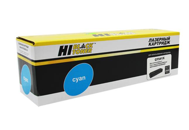 Картридж Hi-Black (HB-CF541X) для HP CLJ Pro M254nw/dw/M280nw/M281fdn/M281fdw, C, 2,5K — для бизнеса и офиса Картридж Hi-Black (HB-CF541X) для HP CLJ Pro M254nw/dw/M280nw/M281fdn/M281fdw, C, 2,5K — для бизнеса и офиса