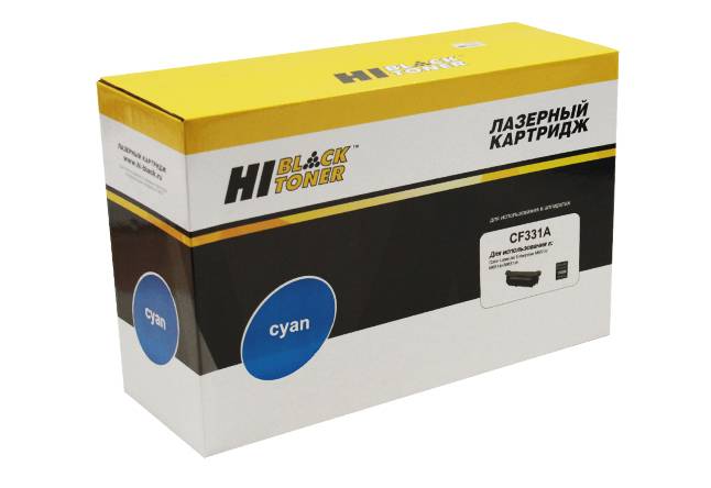 Картридж Hi-Black (HB-CF331A) для HP CLJ M651n/651dn/651xh, №654A, Восстанов., C, 15K — для бизнеса и офиса Картридж Hi-Black (HB-CF331A) для HP CLJ M651n/651dn/651xh, №654A, Восстанов., C, 15K — для бизнеса и офиса