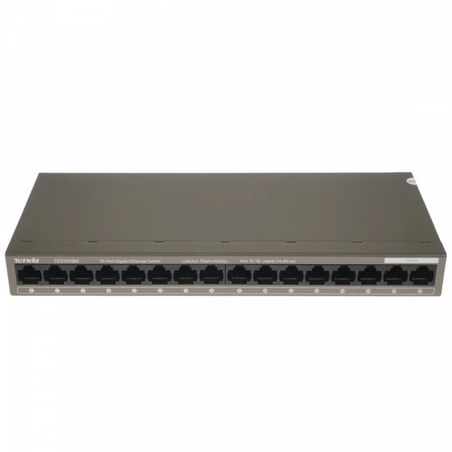 Коммутатор Tenda TEG1016M — для бизнеса и офиса Коммутатор Tenda TEG1016M — для бизнеса и офиса