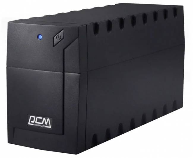 Источник бесперебойного питания (черный) Powercom Raptor RPT-600A IEC C13 — для бизнеса и офиса