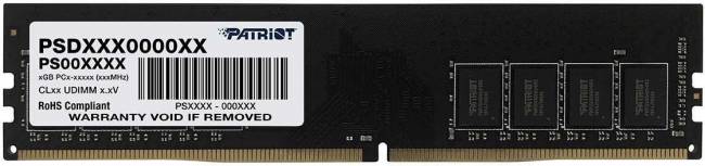 Память DDR4 16Gb 3200MHz Patriot PSD416G32002 — для бизнеса и офиса Память DDR4 16Gb 3200MHz Patriot PSD416G32002 — для бизнеса и офиса