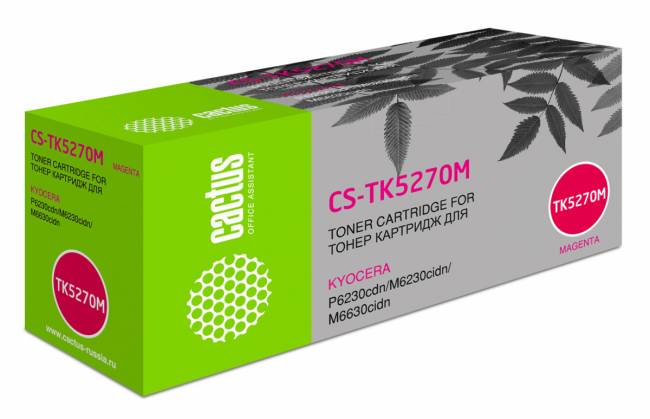 - Cactus CS-TK5270M — для бизнеса и офиса - Cactus CS-TK5270M — для бизнеса и офиса