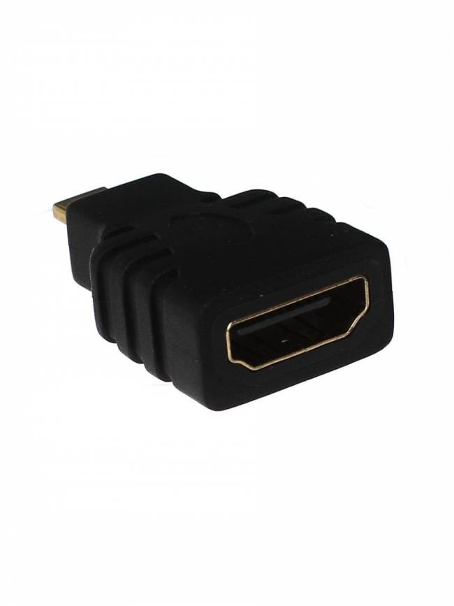 Переходник HDMI-19F <--> Micro-HDMI-19M, VCOM <CA325> VCOM HDMI (f) - micro-HDMI (m) — для бизнеса и офиса Переходник HDMI-19F <--> Micro-HDMI-19M, VCOM <CA325> VCOM HDMI (f) - micro-HDMI (m) — для бизнеса и офиса