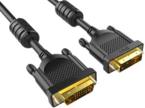 Кабель DVI (24+1) M/M  1.8m, 2 фильтра Aopen/Qust <ACG442GD-1.8M> VCOM DVI-D (m) - DVI-D (m) 1.8м