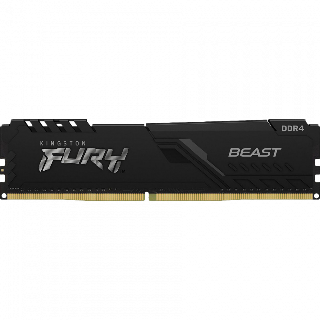 Память оперативная Kingston FURY Beast Black (KF432C16BB/8WP) — для бизнеса и офиса Память оперативная Kingston FURY Beast Black (KF432C16BB/8WP) — для бизнеса и офиса