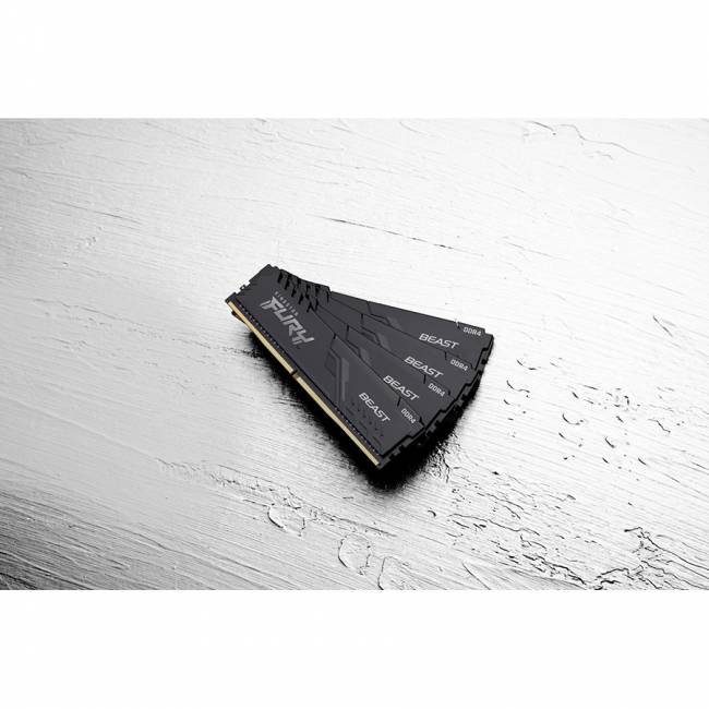 Память оперативная Kingston FURY Beast Black (KF432C16BB/8WP) — для бизнеса и офиса Память оперативная Kingston FURY Beast Black (KF432C16BB/8WP) — для бизнеса и офиса