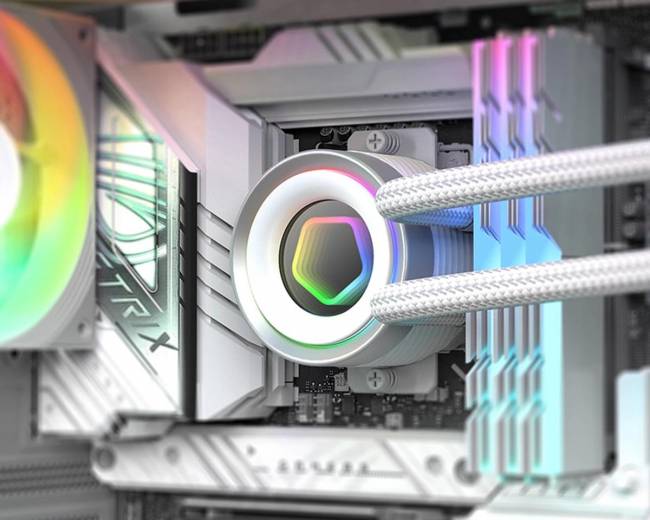 Система водяного охлаждения ID-COOLING FX360 INF WHITE — для бизнеса и офиса Система водяного охлаждения ID-COOLING FX360 INF WHITE — для бизнеса и офиса