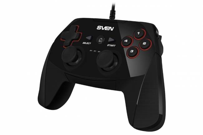 Геймпад SVEN GC-250 (11 кл. 2 мини-джойстика, D-pad, PC/Xinput/PS3/Android) Sven GC-250 — для бизнеса и офиса