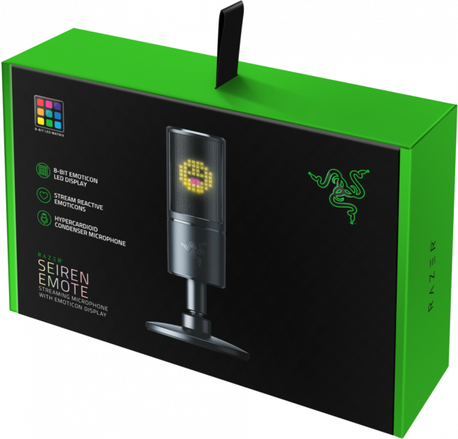 Микрофон Razer Seiren Emote Razer Seiren Emote — для бизнеса и офиса Микрофон Razer Seiren Emote Razer Seiren Emote — для бизнеса и офиса