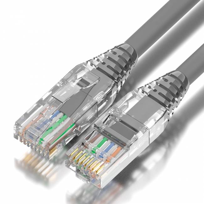 GCR Патч-корд 0.15m LSZH UTP кат.5e, серый, коннектор ABS, 24 AWG, ethernet high speed 1 Гбит/с, RJ45, T568B, GCR-52937 Greenconnect RJ45(m) - RJ45(m) Cat. 5e UTP 01.5м серый — для бизнеса и офиса GCR Патч-корд 0.15m LSZH UTP кат.5e, серый, коннектор ABS, 24 AWG, ethernet high speed 1 Гбит/с, RJ45, T568B, GCR-52937 Greenconnect RJ45(m) - RJ45(m) Cat. 5e UTP 01.5м серый — для бизнеса и офиса
