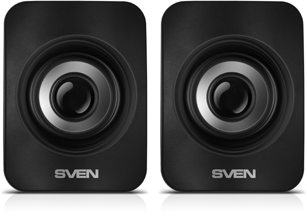 SVEN 130, чёрный, USB, акустическая система 2.0, мощность 2x3 Вт(RMS) Sven 130 — для бизнеса и офиса SVEN 130, чёрный, USB, акустическая система 2.0, мощность 2x3 Вт(RMS) Sven 130 — для бизнеса и офиса