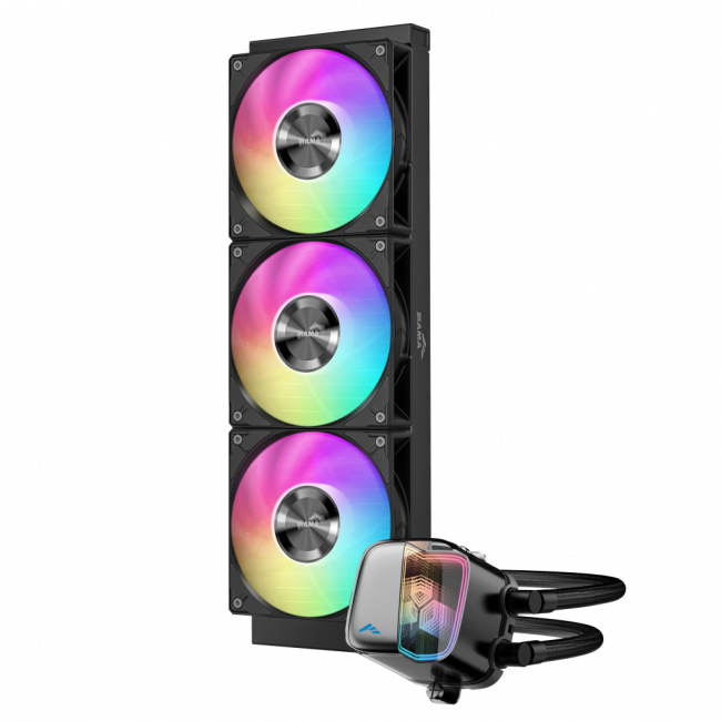 Водяное охлаждение для процессора SAMA L70 240BK Black — для бизнеса и офиса Водяное охлаждение для процессора SAMA L70 240BK Black — для бизнеса и офиса