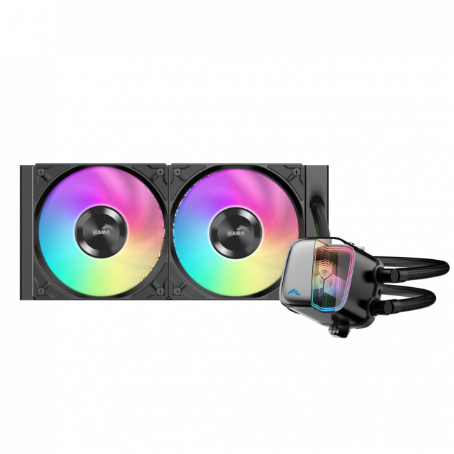 Водяное охлаждение для процессора SAMA L70 240BK Black — для бизнеса и офиса Водяное охлаждение для процессора SAMA L70 240BK Black — для бизнеса и офиса