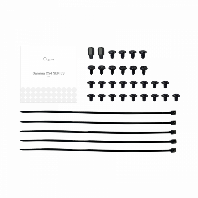 Корпус ПК без блока питания Ocypus Gamma C54 BK Black — для бизнеса и офиса Корпус ПК без блока питания Ocypus Gamma C54 BK Black — для бизнеса и офиса