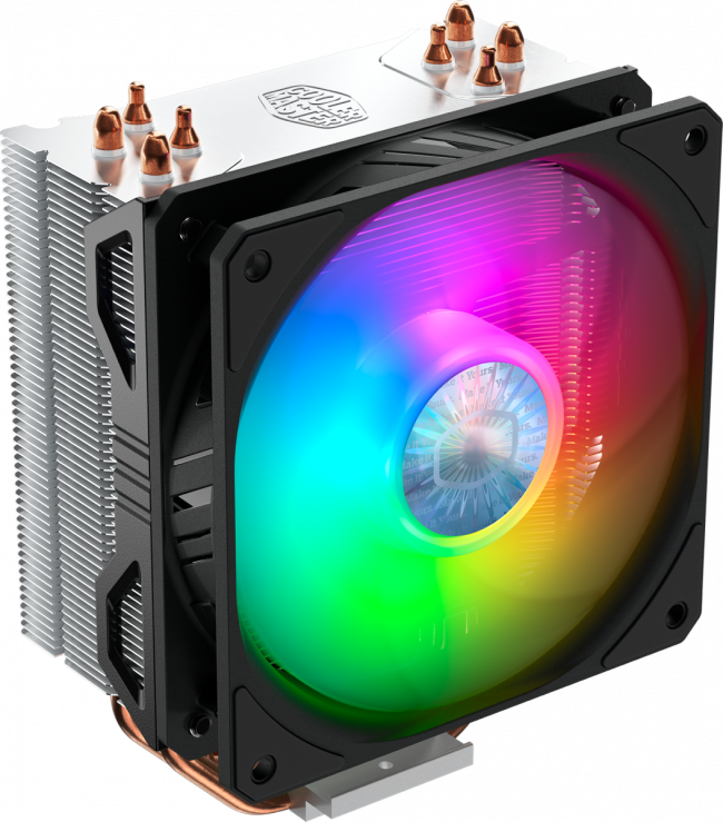 Кулер для процессора Cooler Master Hyper 212 ARGB — для бизнеса и офиса Кулер для процессора Cooler Master Hyper 212 ARGB — для бизнеса и офиса
