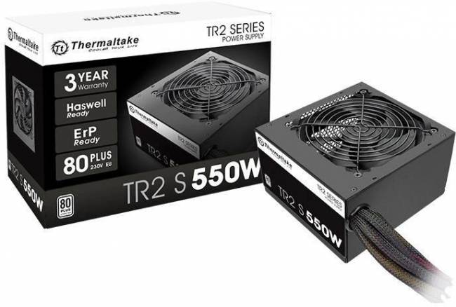 Блок питания Thermaltake PS-TRS-0550NNSAWE-2 — для бизнеса и офиса Блок питания Thermaltake PS-TRS-0550NNSAWE-2 — для бизнеса и офиса