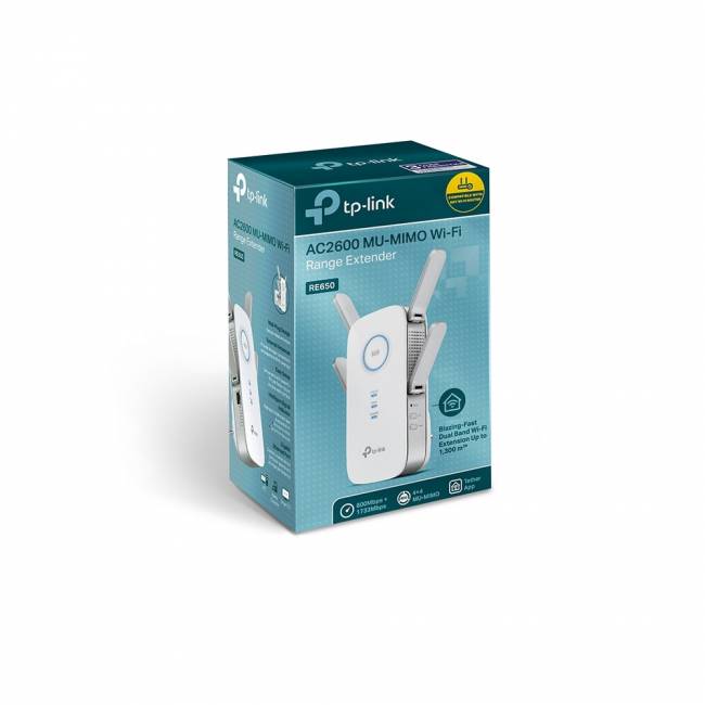Усилитель Wi-Fi TP-Link RE650 — для бизнеса и офиса Усилитель Wi-Fi TP-Link RE650 — для бизнеса и офиса