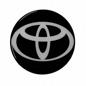 Логотип силиконовый 14 мм TOYOTA